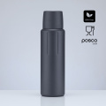 Scandic stainless vacuum flask with copper layer, 750 ml, gray