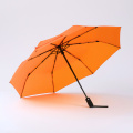 Primo compact automatic umbrella, 180T pongee with water-repellent coating, orange