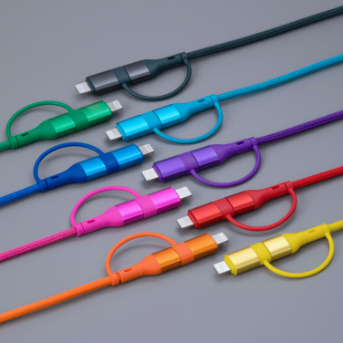 Opti Color charging & data cable, purple, additional view 4
