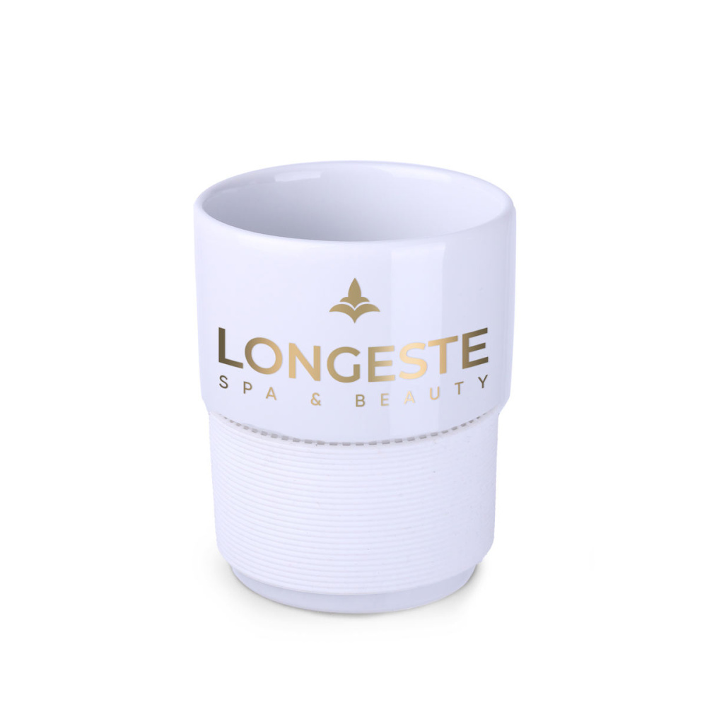 Mug Freddo Plus EU 330 ml white/orange, product image (1)