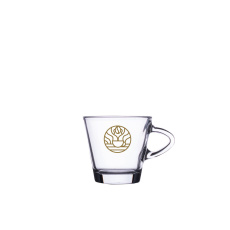 Glass mug Clara colorless