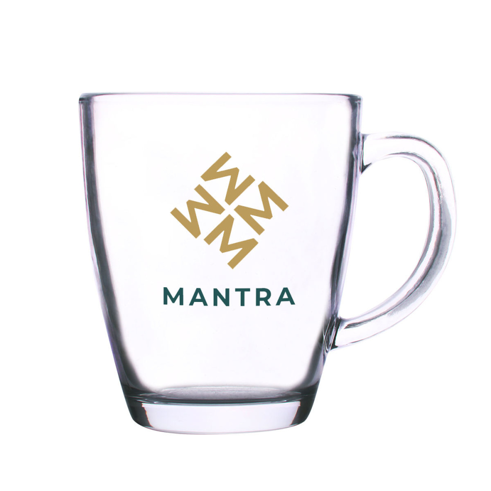 Glass mug Bell colorless, product image