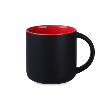 Mug Modern Supreme 390 ml black/red, product image (2)