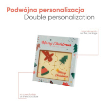 Set Of Chocolates Puzzle Print 4 Psc