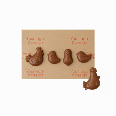 Mailing Chocolates Card With Hens, product image (2)