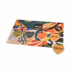 Set Of Mailing Chocolates Heart Print
