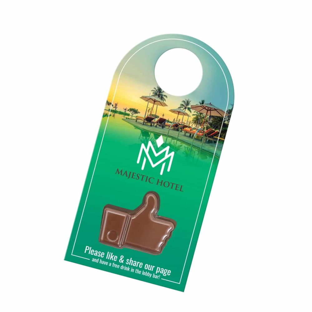 Mini Chocolate Push The Choco Button - Hanger, product image