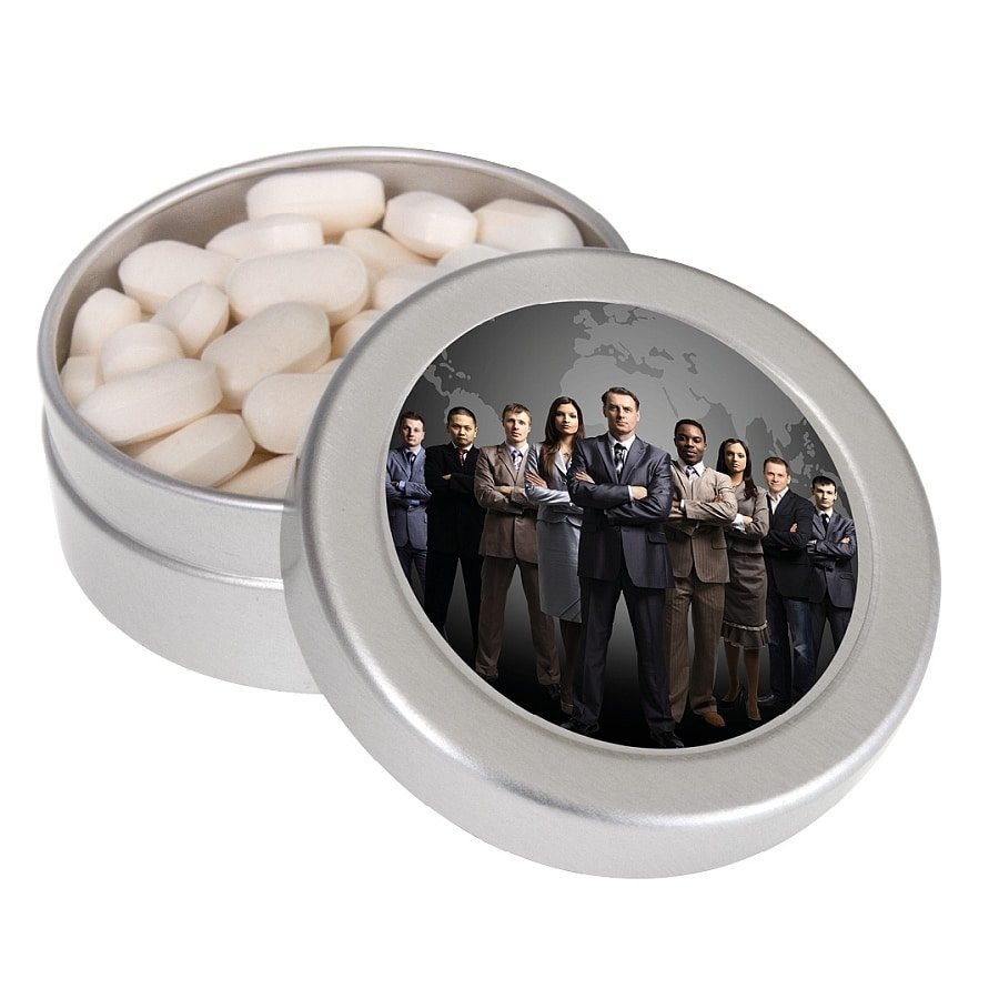 Advertising Sweets Snap Tin, product image