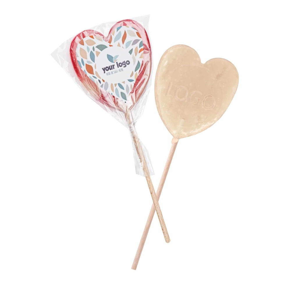 Fruit Lollipop Logo Pop Heart, product image