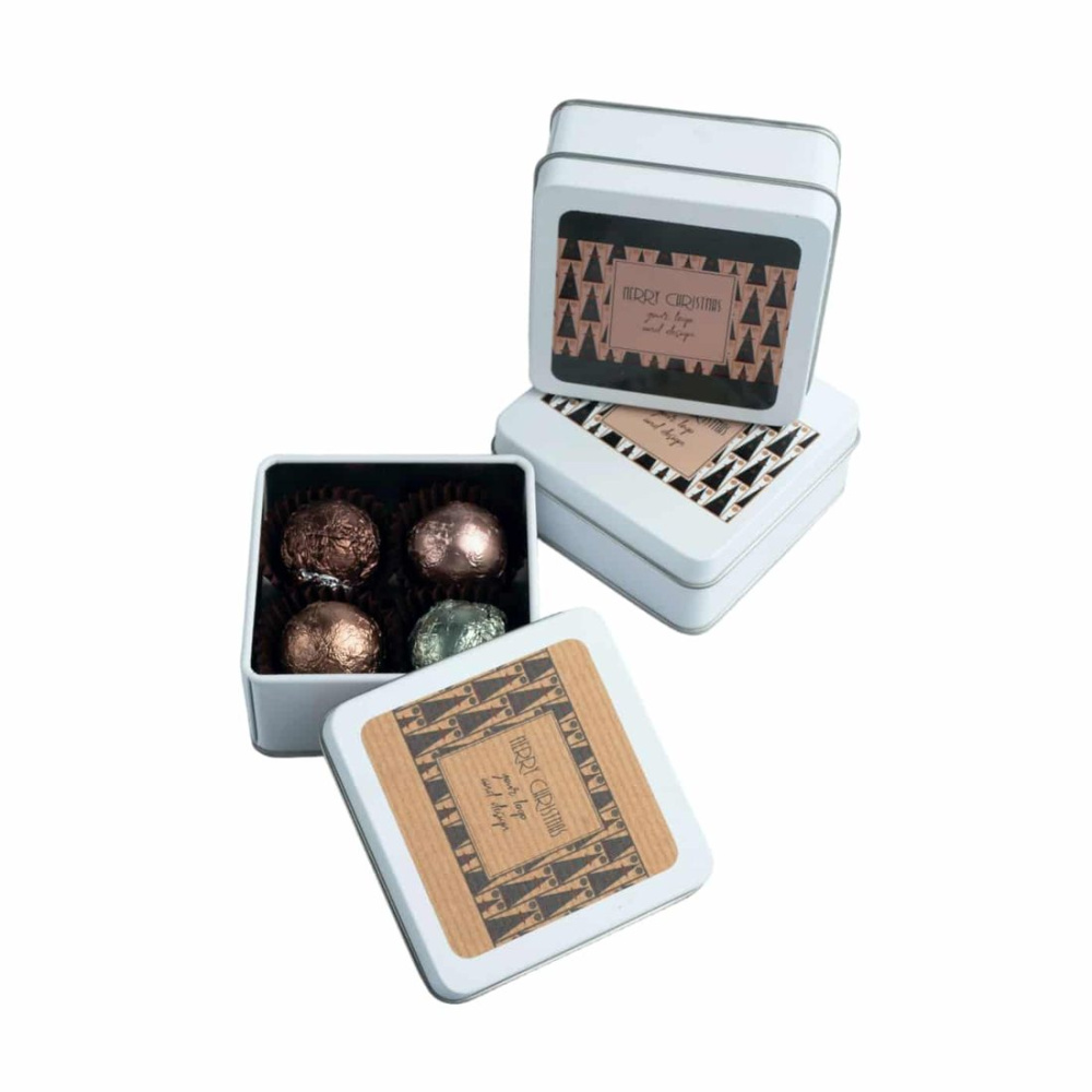 Sweet Sphere Pralines In Tin 4 Pcs, product image (1)