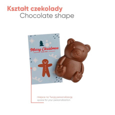 Advert Card - Chocolate Bear