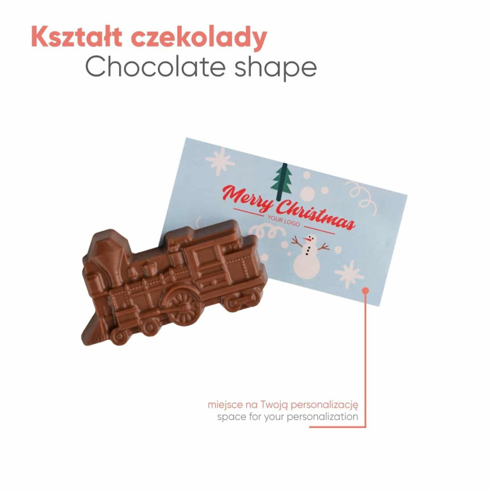 Advert Card - Chocolate Christmas Express, product image