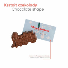 Advert Card - Chocolate Christmas Express
