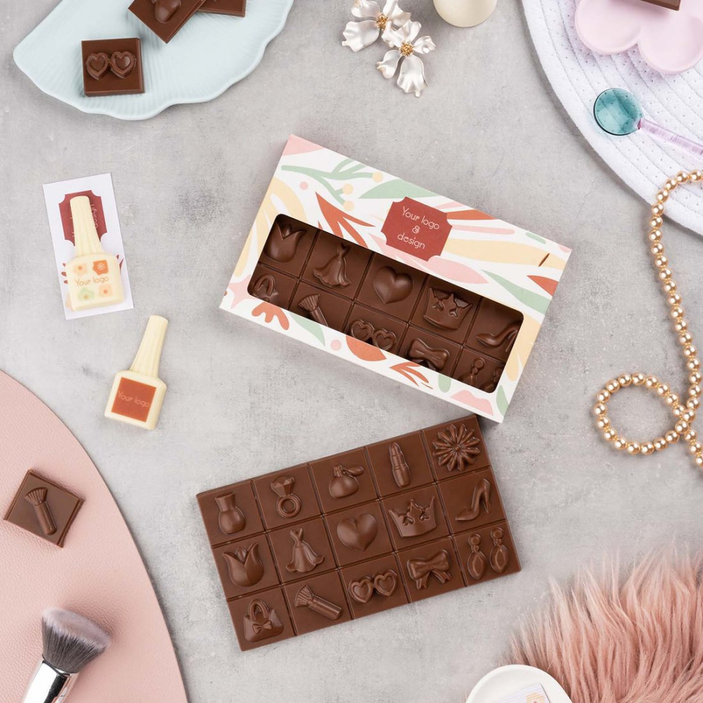 Advert Card – Chocolate Nail Polish Print, product image (1)