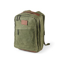 Cape Town Backpack 27L rCotton 230gsm. Fits 17" laptop, Army green