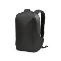 Abrantes Backpack 20L rPET. TSA lock and anticut fabric, Black