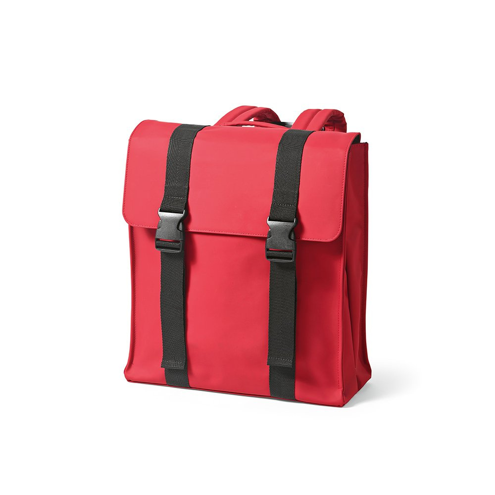 Edinburgh Backpack 22L rPU and rPET. Fits 17" Laptop, Burgundy, product image