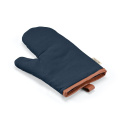 Basquiat Kitchen Glove rCotton 280gsm and rPU Details, Navy blue
