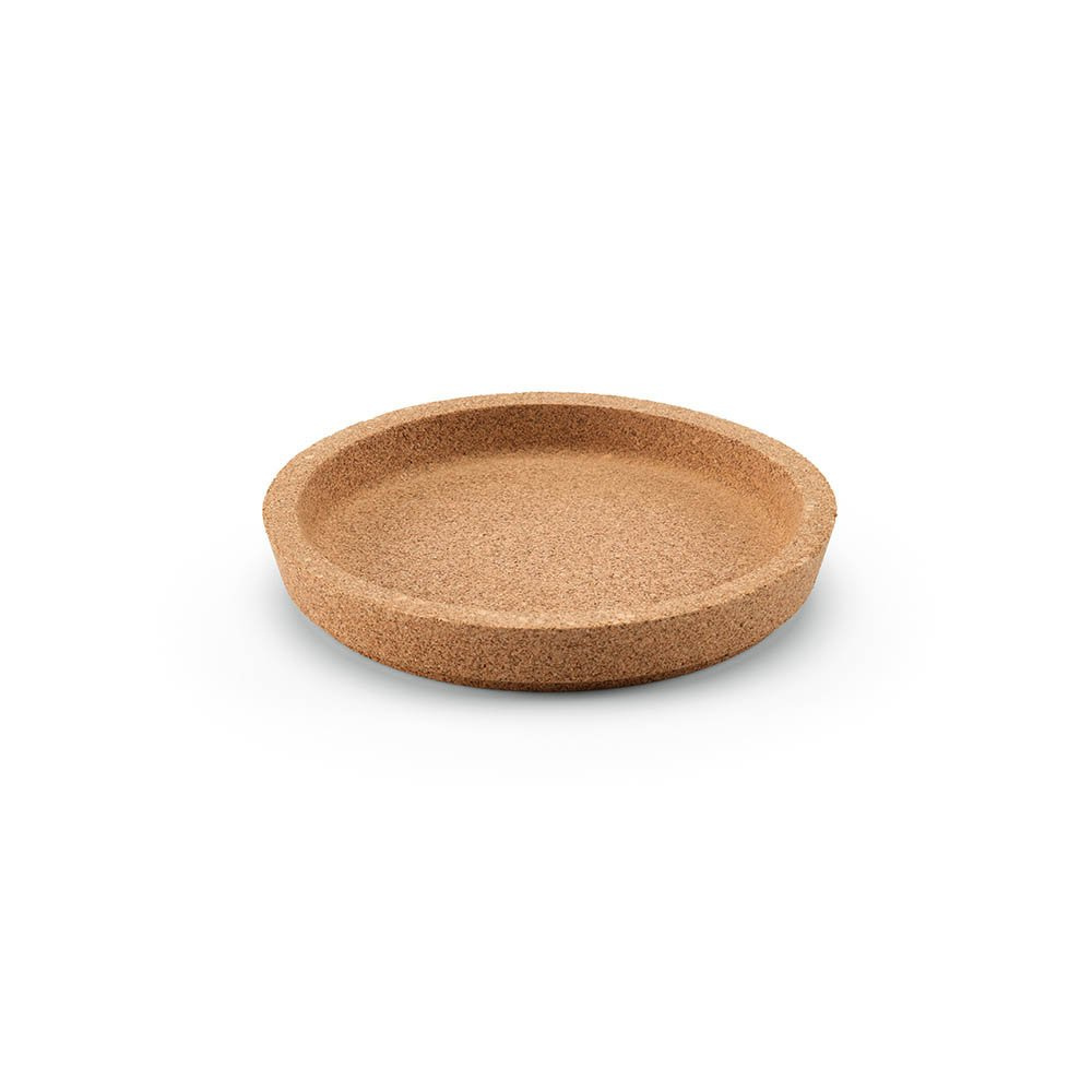 Ravel invidual round coaster cork coaster with rim. Made in Portugal, product image (1)