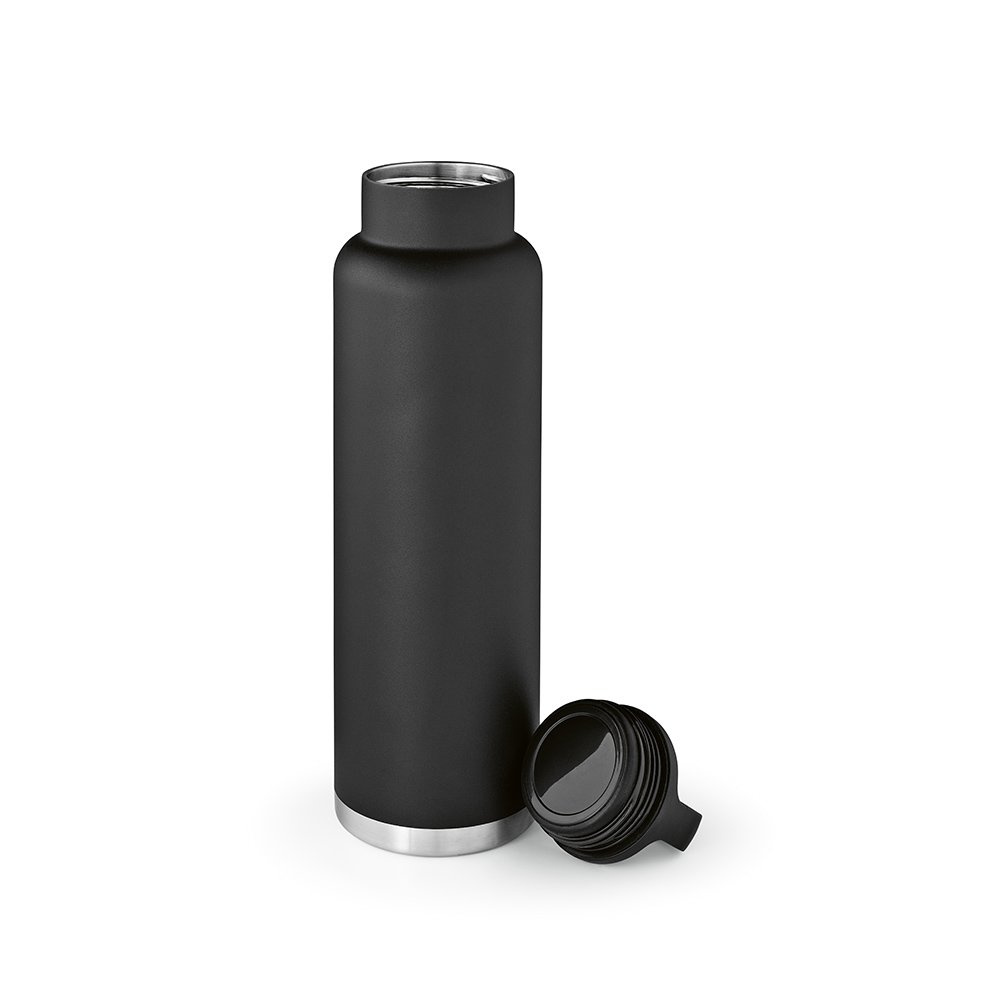 Zambezi 1500 Bottle rSS 1620ml. Double wall, Leakproof and Handle, Black, product image