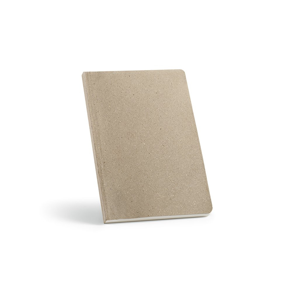Poe A5 Notebook Flax cover. 80gsm recycled 196 pages, product image (1)