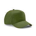 Hendrix Cap rCotton 280gsm. 5 panels and Metal Buckle Closure, Army green