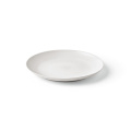 Gaudi ceramic dinner plate. Matt finish. Made in Portugal, White