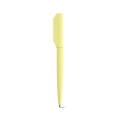 Rabelais Pen rAluminium. Black 1km Dokumental® ink, Pastel yellow