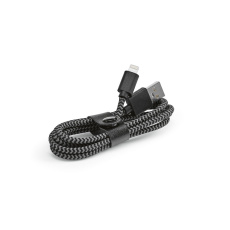 Bernoulli Cable rPET. 1m USB-A to Lightning. Fast Charge