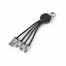 Boyle 4-in1 Cable rABS. 10W. with Keyring and Backlit logo
