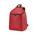 Brussels Cooler Backpack 12L rPET. Double-zipper, Red