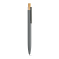 Tolkien Pen rAluminium, Bamboo and rPET. Blue 1km Dokumental® ink, Grey