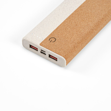 Archimedes Powerbank Cork and Wheat straw 10000mAh. 15W, product image (4)
