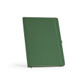 Marquez A4 Hardcover Notebook with 240 recycled 70gsm pages, Dark green