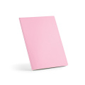 Bronte A4 Softcover Notebook rCardboard cover. FSC® paper, Pink