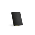 Bronte A6 Softcover Notebook rCardboard cover., Black