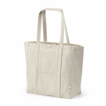 Damavand Shopping Bag rCotton 360gsm. Snap button Closure, Natural