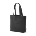 Mulhacen Shopping Bag rCotton 320gsm. 65cm Handles, Black