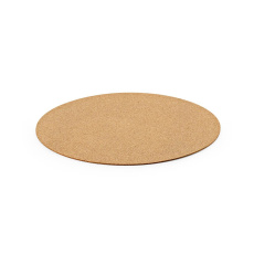 Bacon round cork placemat. Made in Portugal