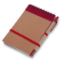 Notebook approx. A6 with ball pen | Chapman, red