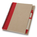 Notebook approx. A5 with ball pen | Salvatore, red