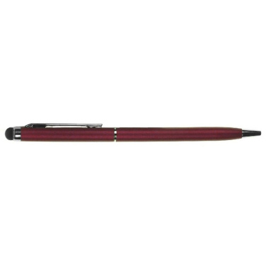 Ball pen, touch pen, burgundy, product image (2)