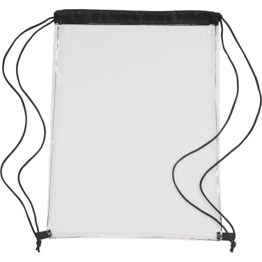Drawstring bag, black, product image (2)