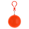 Poncho in ball | Scarlett, orange