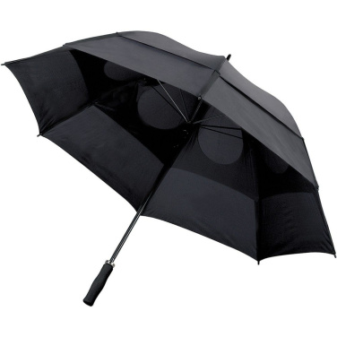 Windproof manual umbrella, black, product image (4)