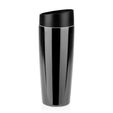 Thermo mug 375 ml Air Gifts | Lottie, black, product image (3)