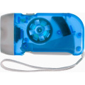 Dynamo torch 2 LED, blue