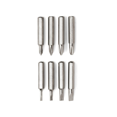 Tool set, screwdriver, 8 bits, 3 LED pocket torch, product image (3)