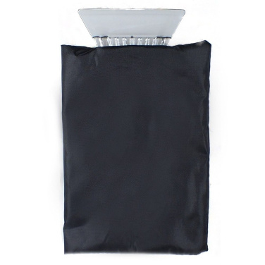 Ice scraper with glove, black, product image (3)