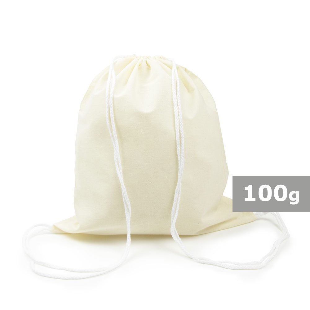 Cotton drawstring bag | Trey, product image (1)